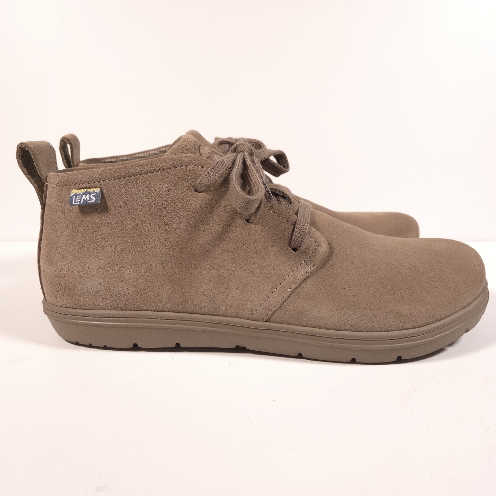 LEMS Chukka Sandstone Ankle Boots Men’s Size 10.5 Women’s 12 Suede Casual NWOB